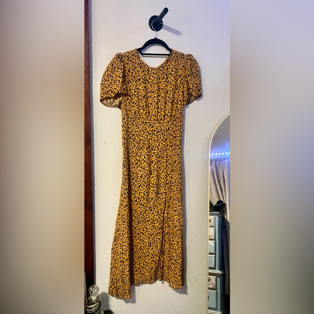 AFRM Cheetah print dress